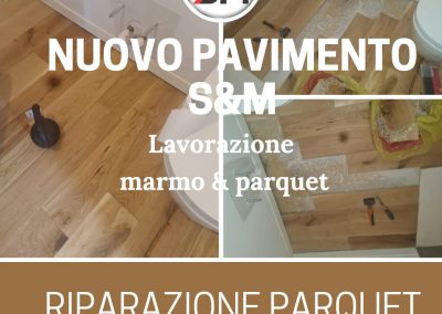 RIPARAZIONE PARQUET