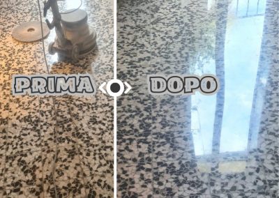 LEVIGATURA E LUCIDATURA PAVIMENTI ANNI 50